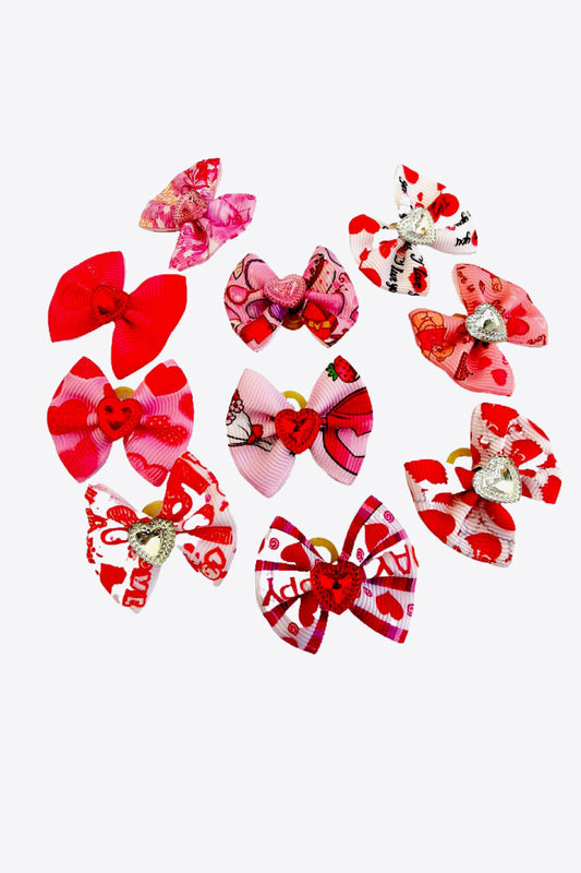 Random 10-Pack Pet Bow Ties