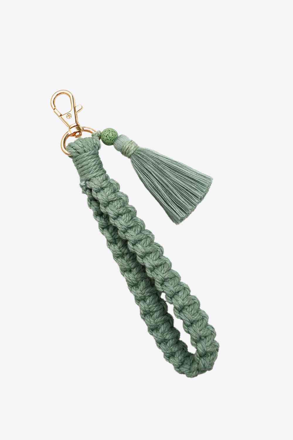 Wristlet Keychain with Tassel