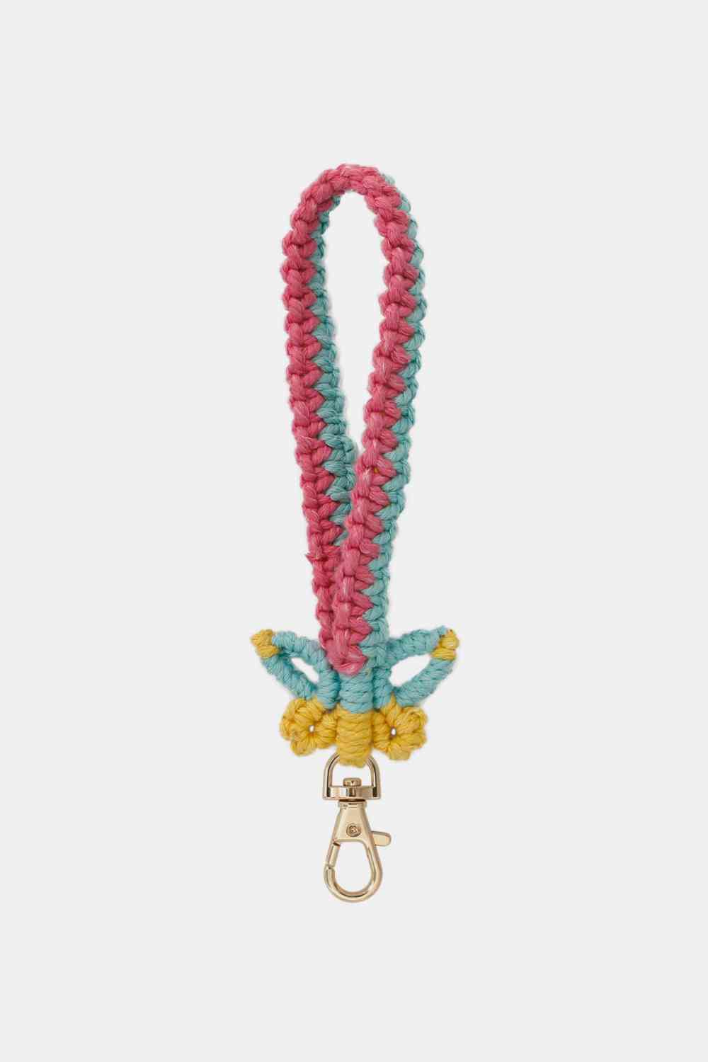 Butterfly Shape Macrame Key Chain