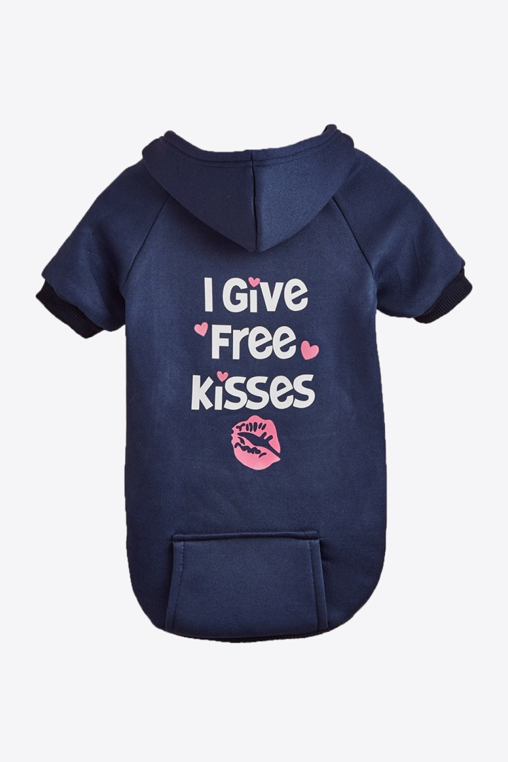 I GIVE FREE KISSES Pet Fleece Lined Hoodie