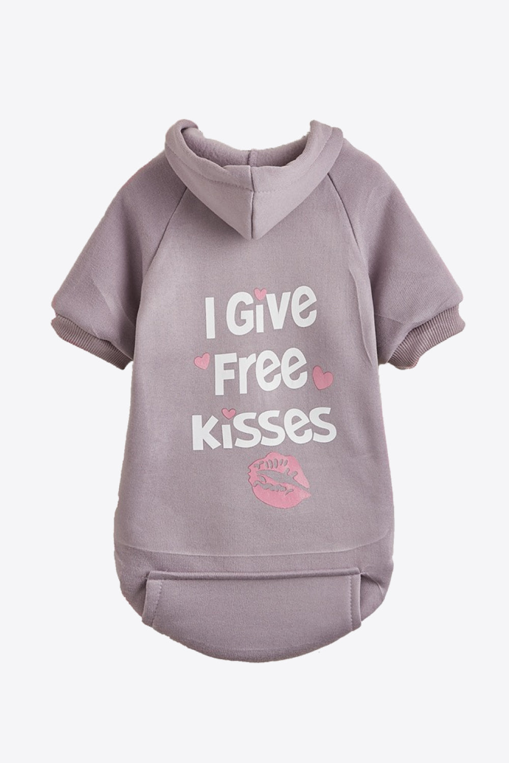 I GIVE FREE KISSES Pet Fleece Lined Hoodie