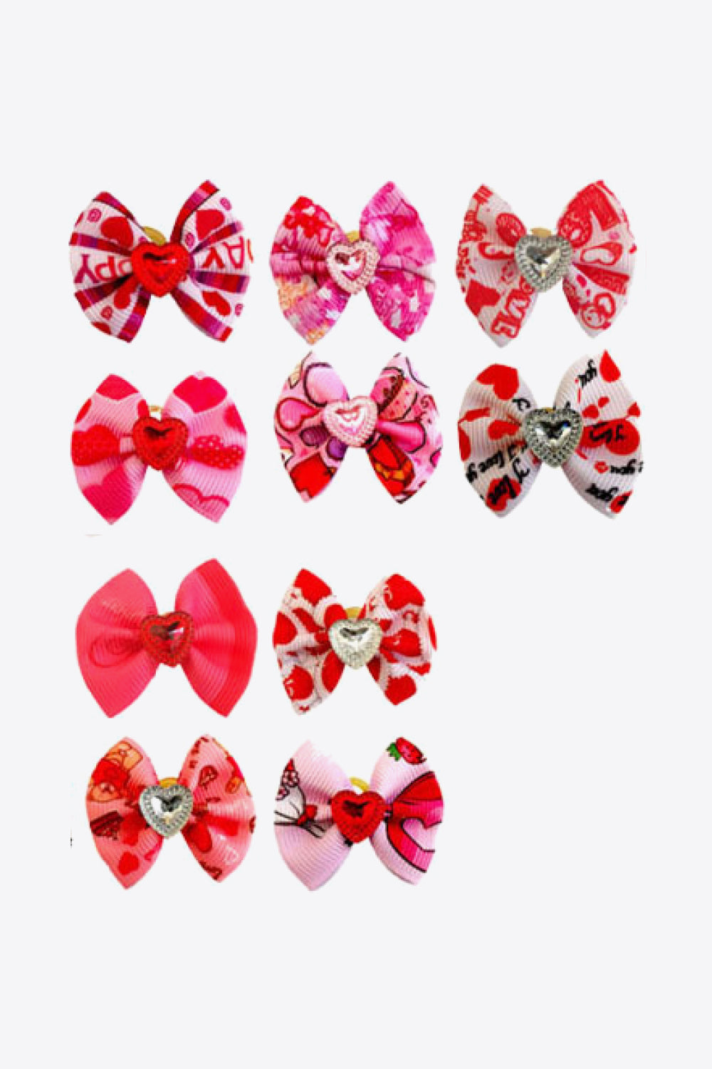 Random 10-Pack Pet Bow Ties