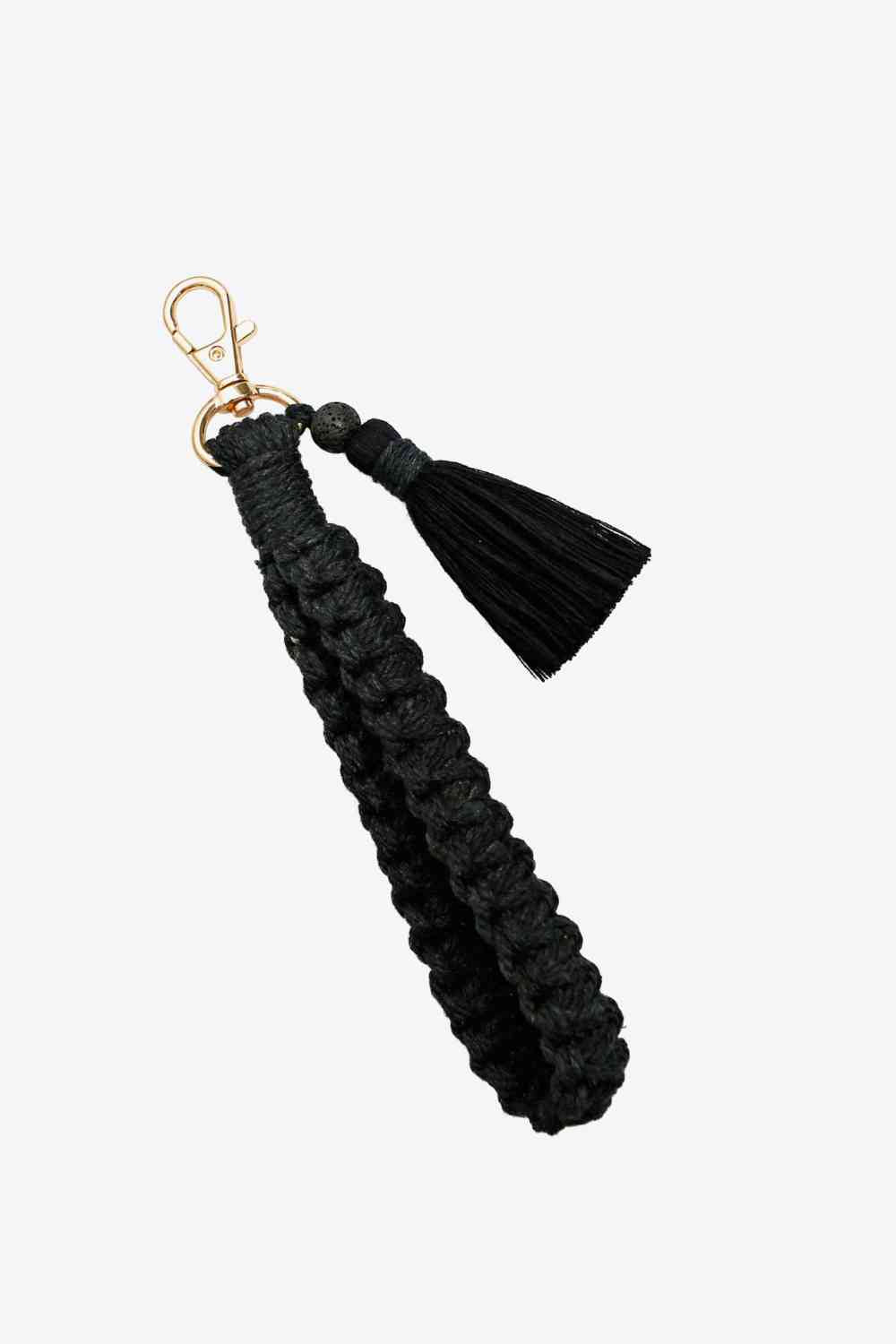 Wristlet Keychain with Tassel